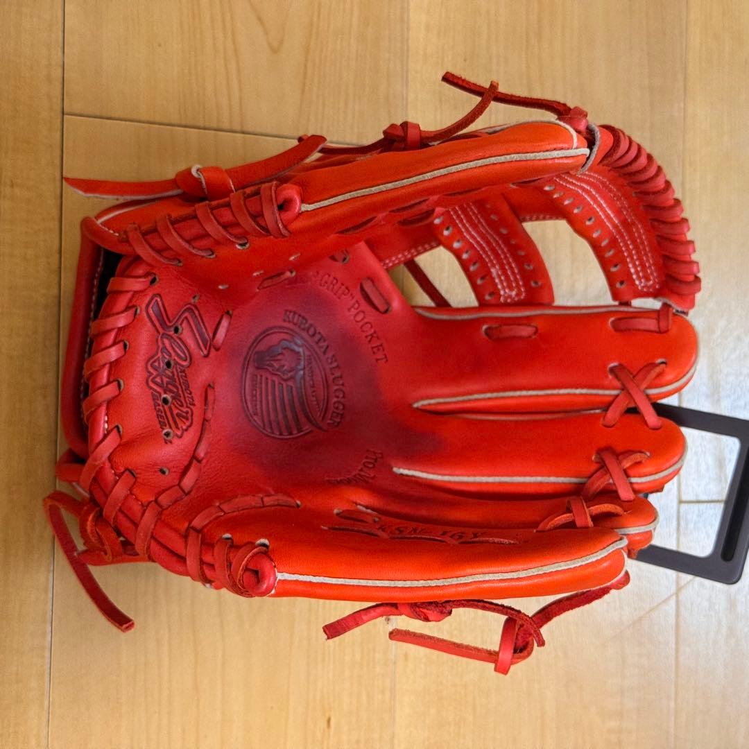 【美品】久保田スラッガー　グローブ　少年軟式用　KSN-J6X ジュニア　野球
