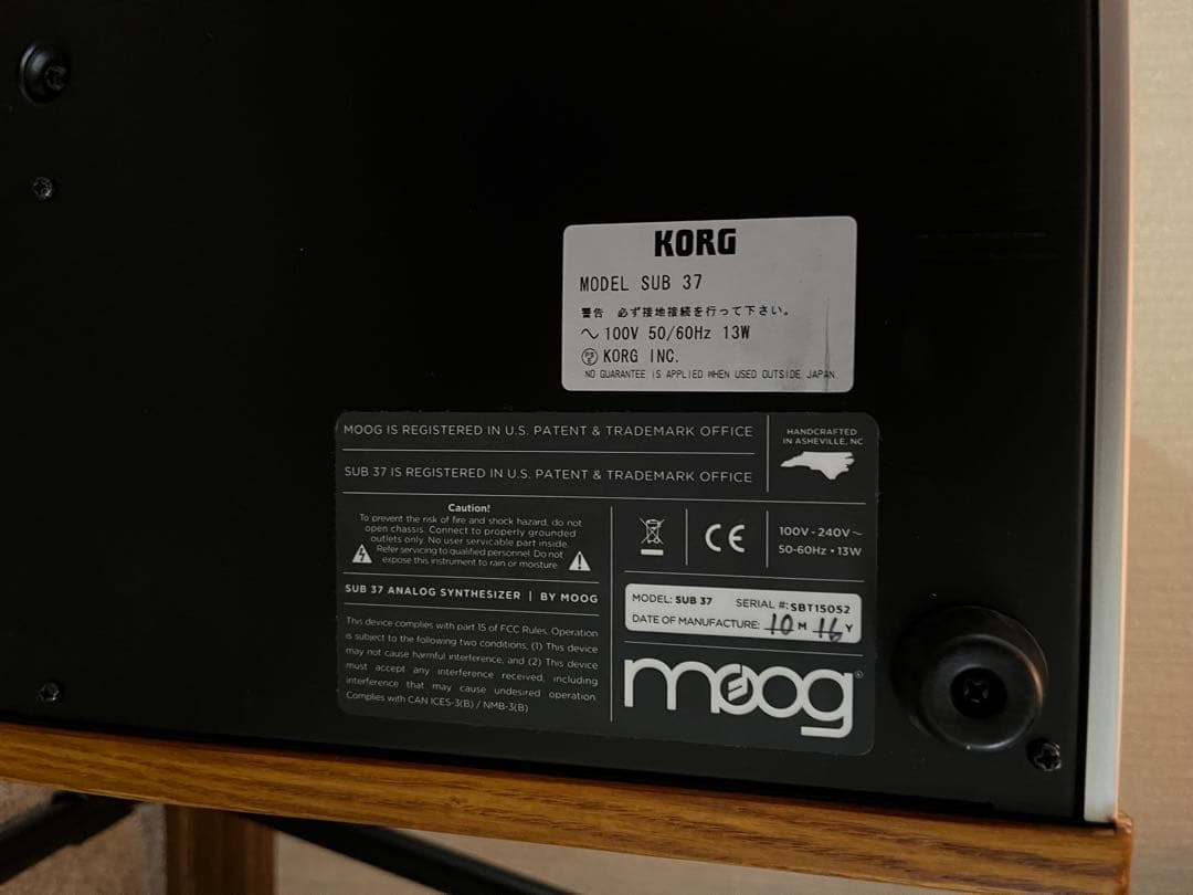 MOOG Subsequent37 アナログシンセサイザー