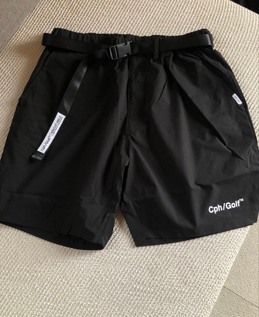 メンズウェア CPH/GOLF SIDE SLIT ADJUSTABLE SHORTS BLK