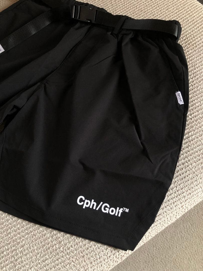 メンズウェア CPH/GOLF SIDE SLIT ADJUSTABLE SHORTS BLK