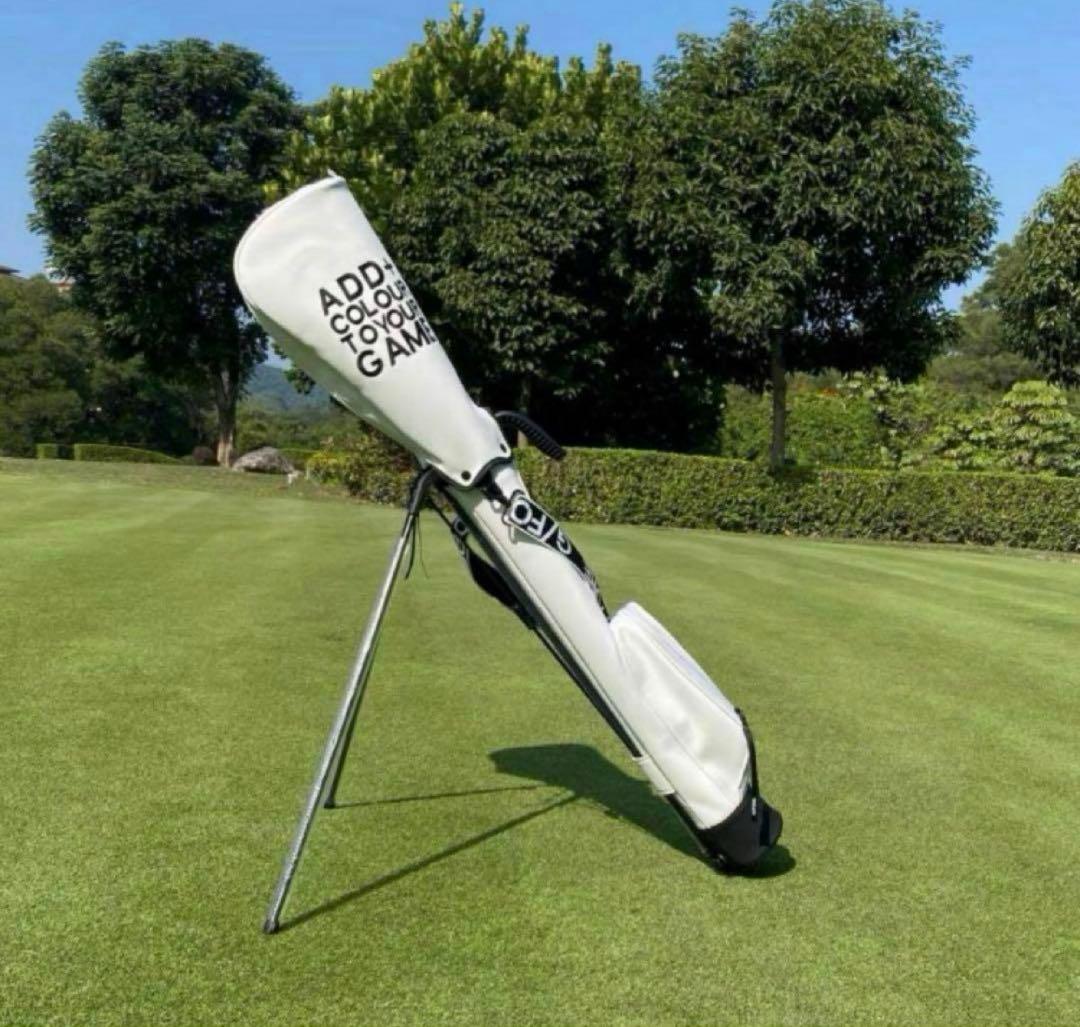 ジーフォア G/FORE ゴルフ ラウンドバッグ セルフスタンドバッグ 白