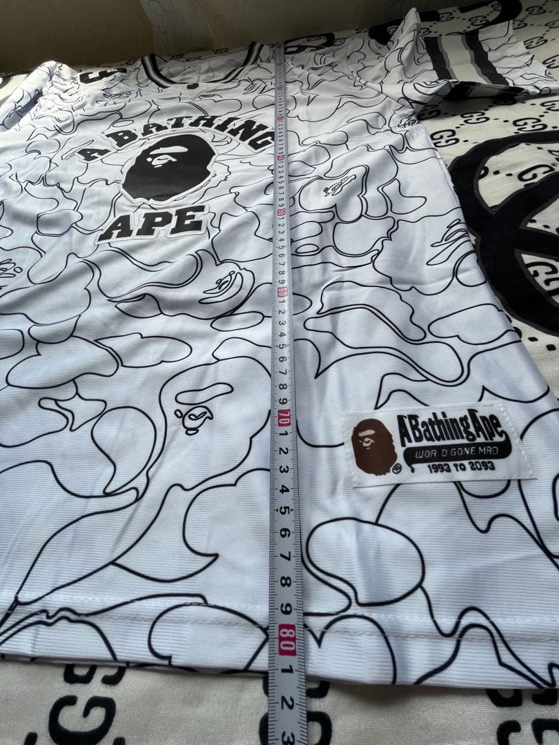 A BATHING APE カモフラージュジャージ 93 ウニフォームXL
