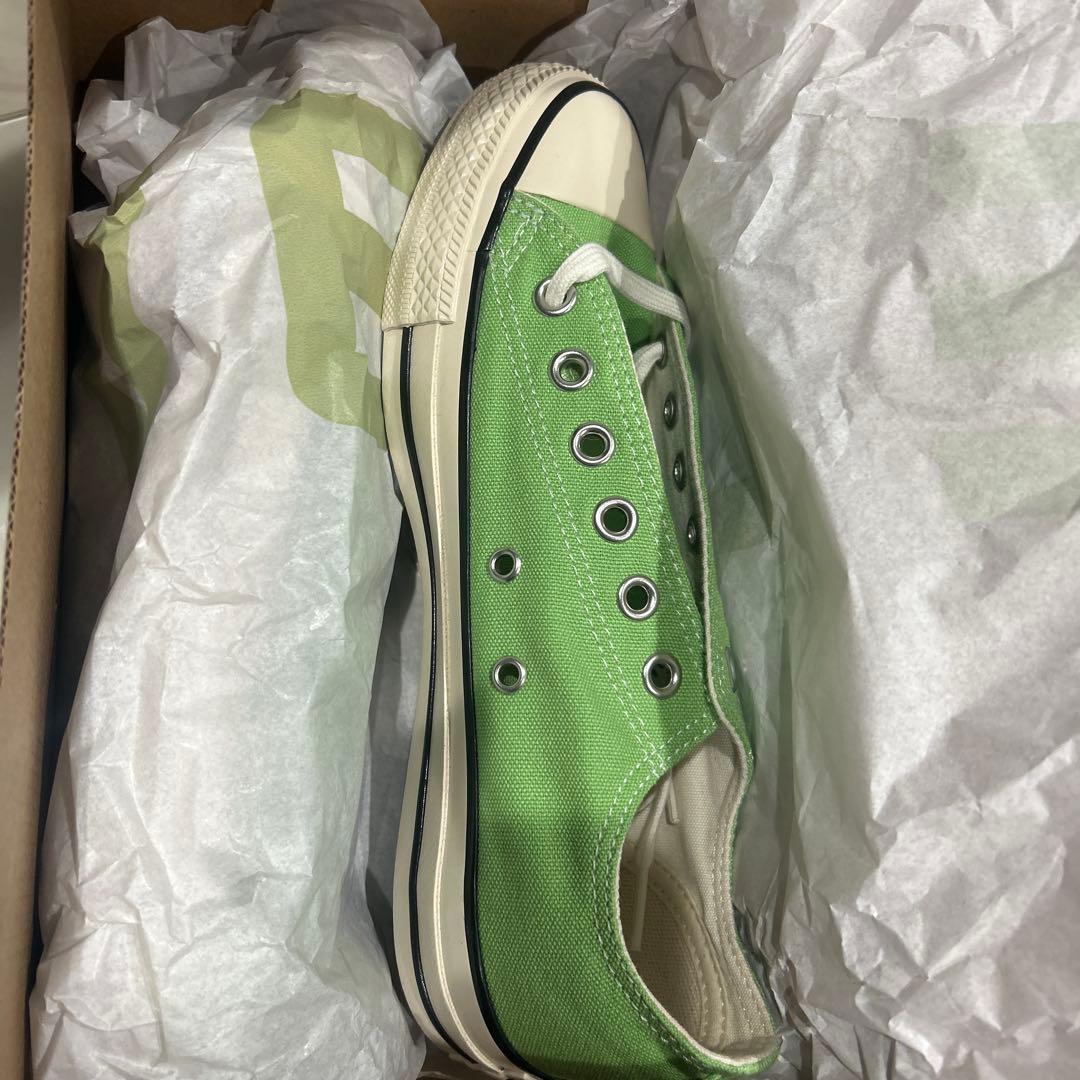 ALL STAR US COLORS OX 蛍光グリーン 6 USA