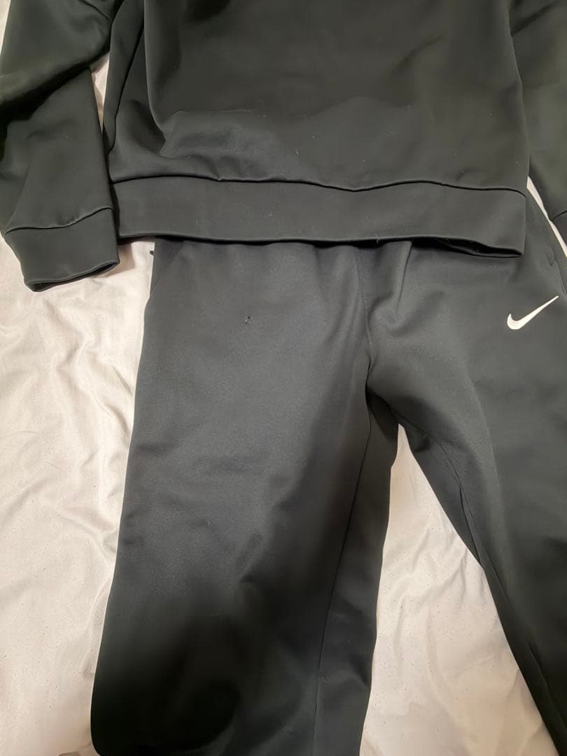 Nike テックフリース　ブラック　上下　黒　M