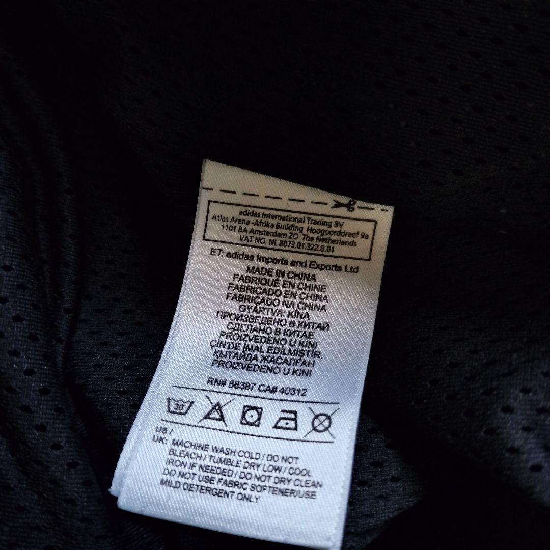 ★人気　アディダス　ジャージ　トラックパンツ　シャカシャカ　ブラックXL