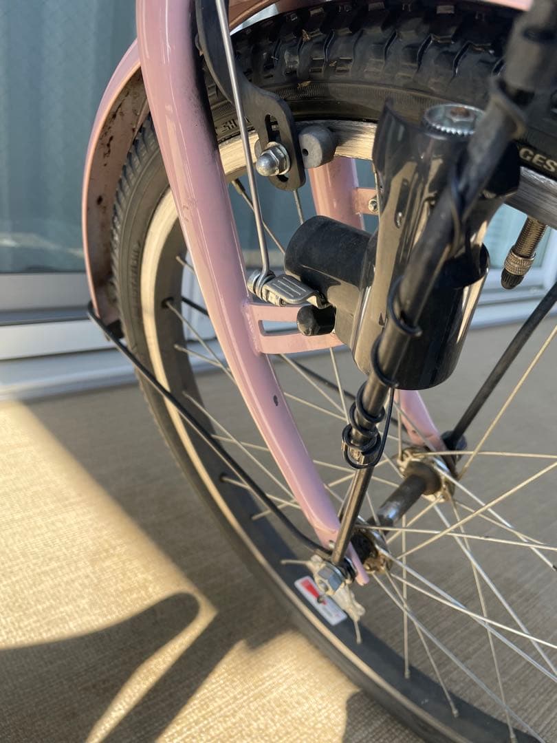 bikke 22型　子供用自転車　ピンク【直接手渡し希望】