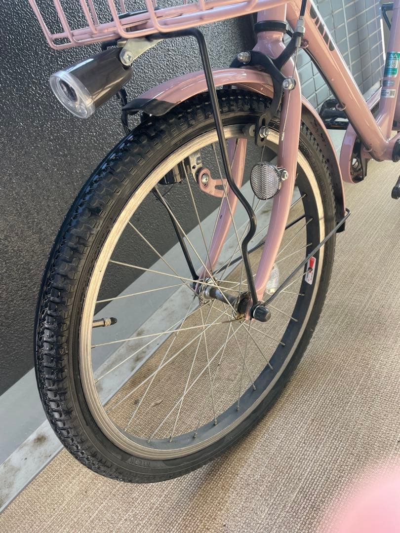 bikke 22型　子供用自転車　ピンク【直接手渡し希望】