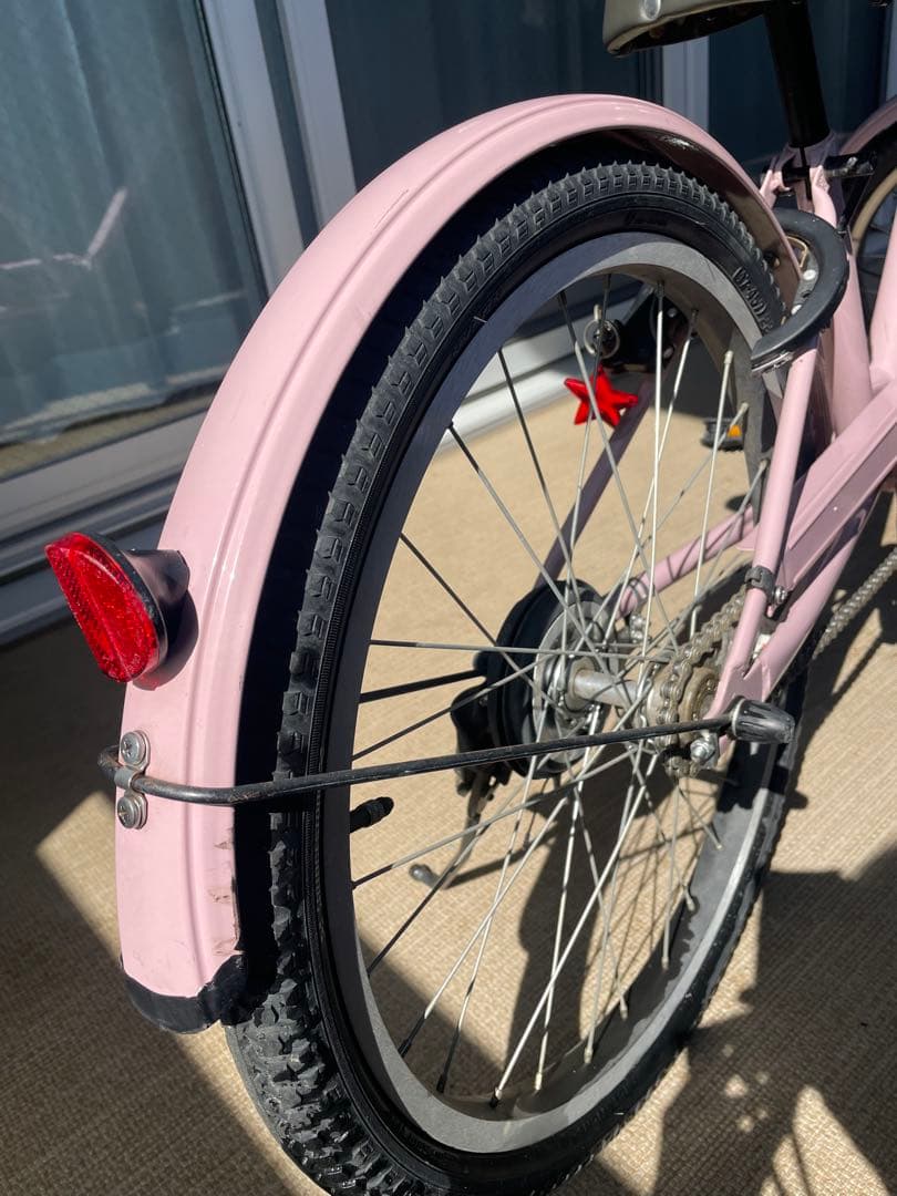 bikke 22型　子供用自転車　ピンク【直接手渡し希望】