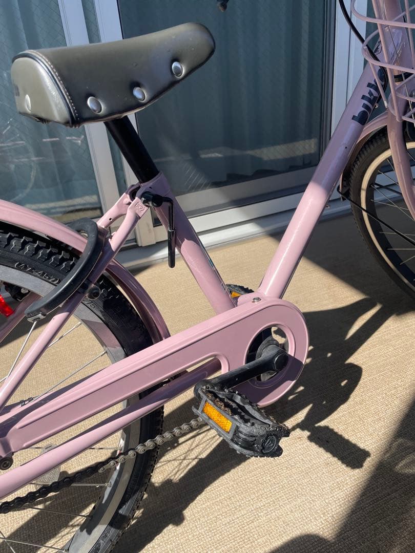 bikke 22型　子供用自転車　ピンク【直接手渡し希望】