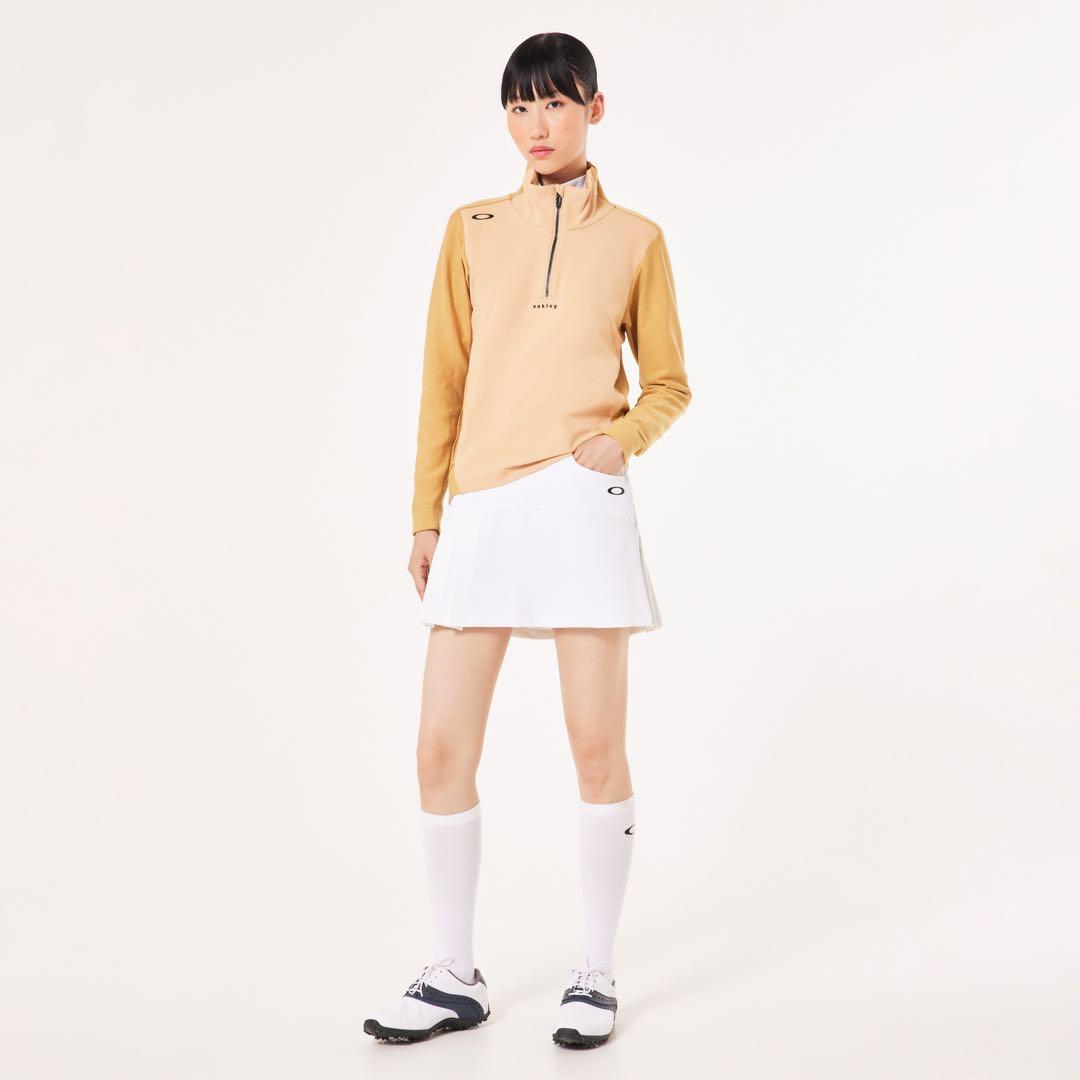 オークリー ゴルフウエア トレーニングスカート キュロット スコート ウェア 白