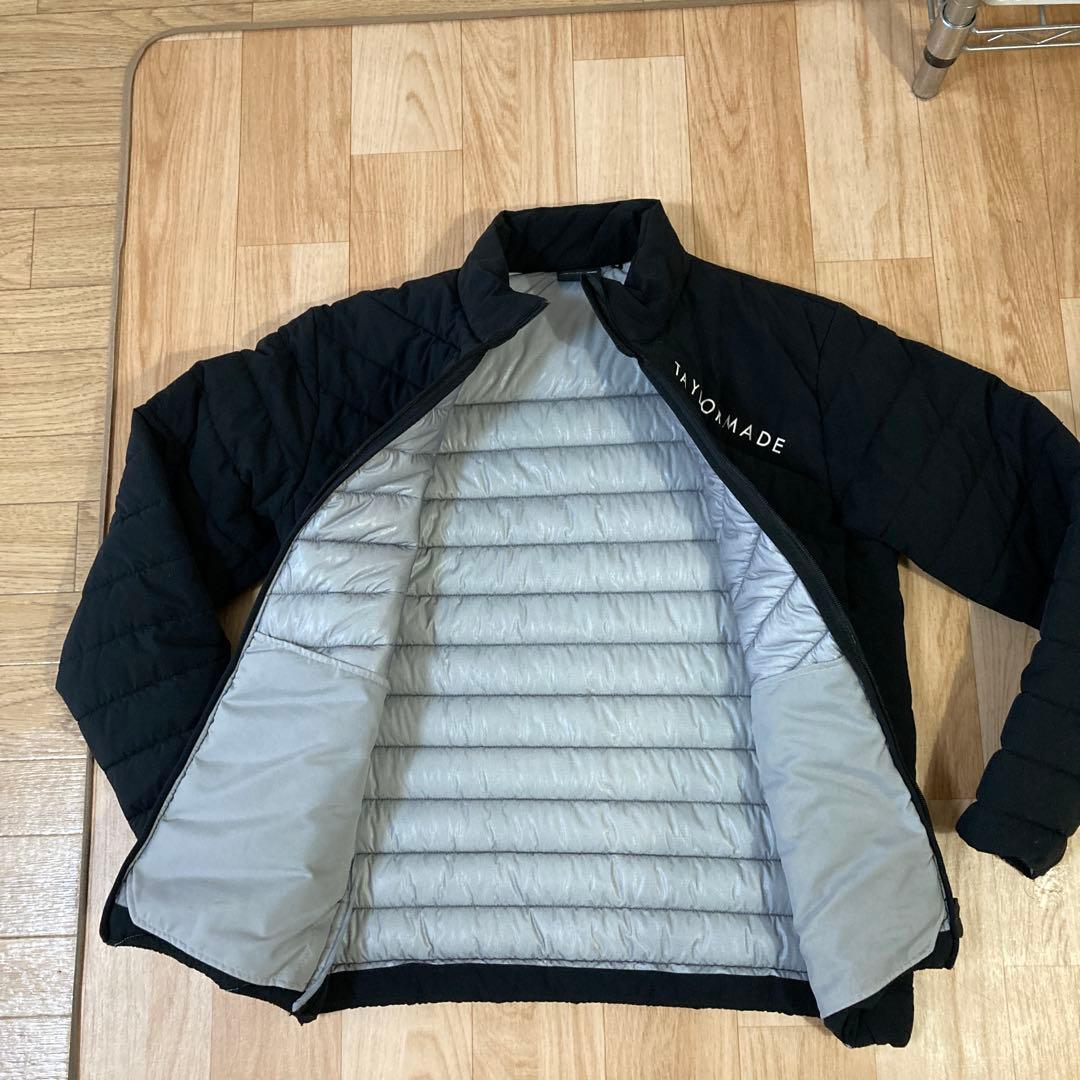 TAYLORMADE ブラック キルティングジャケット