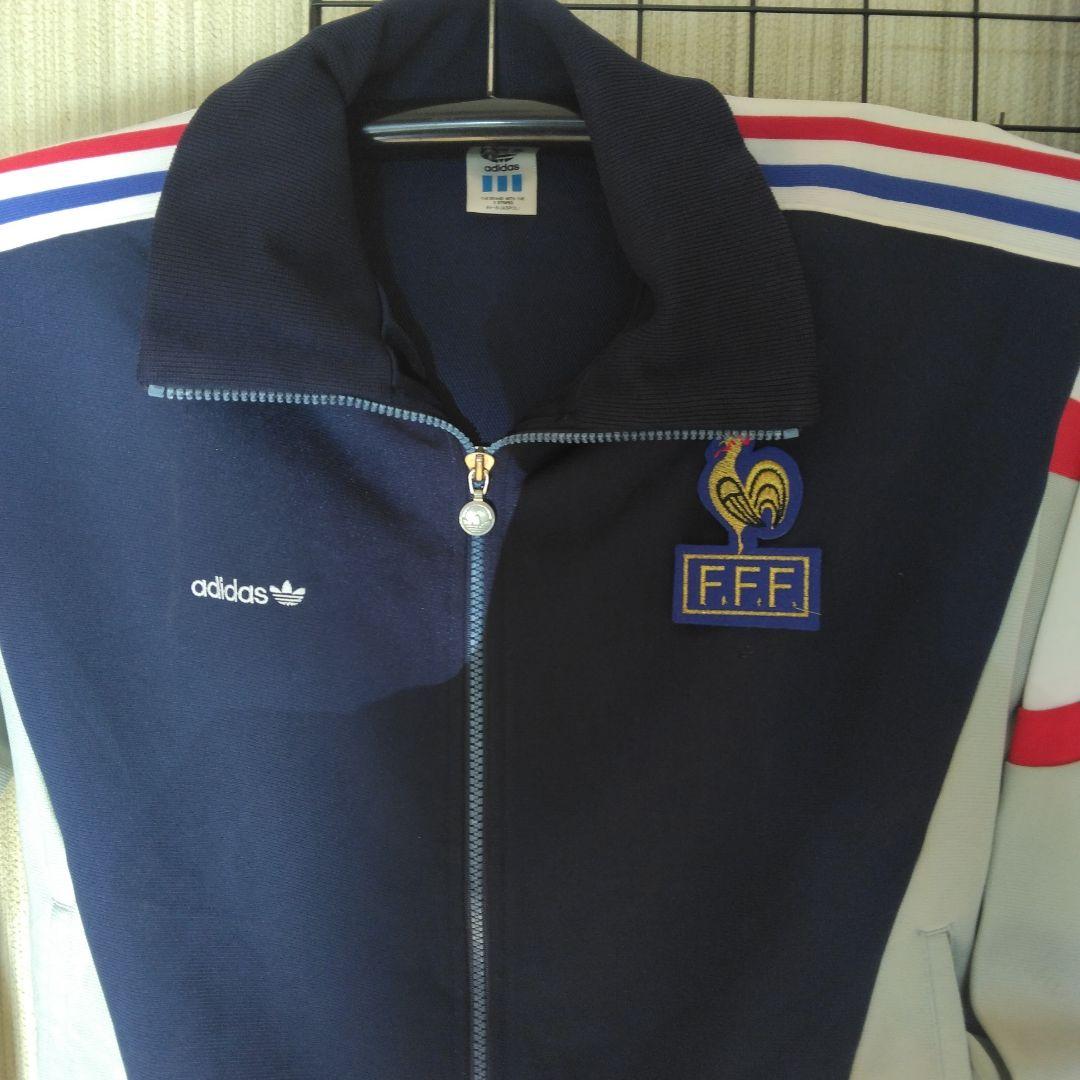 adidas 86”WMフランス代表 ジャージ:JPサイズ:M-L デサント製品