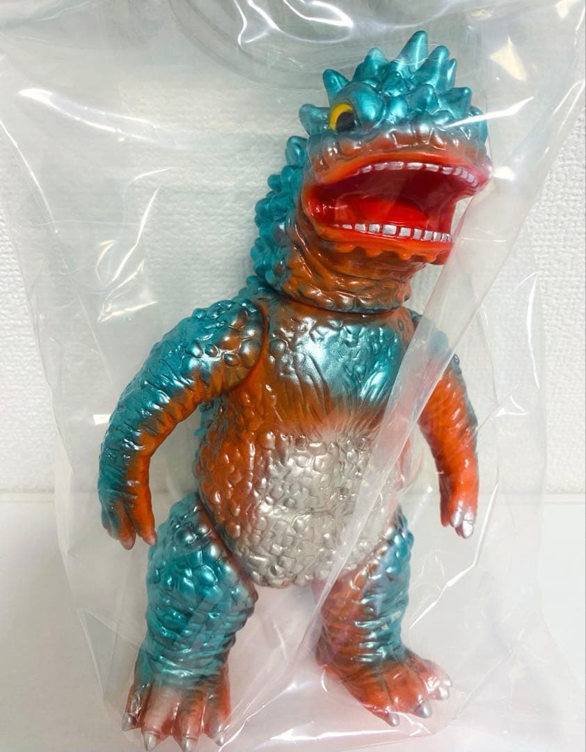 ブルマァク 怪獣シリーズ マグラー オレンジ ソフビ