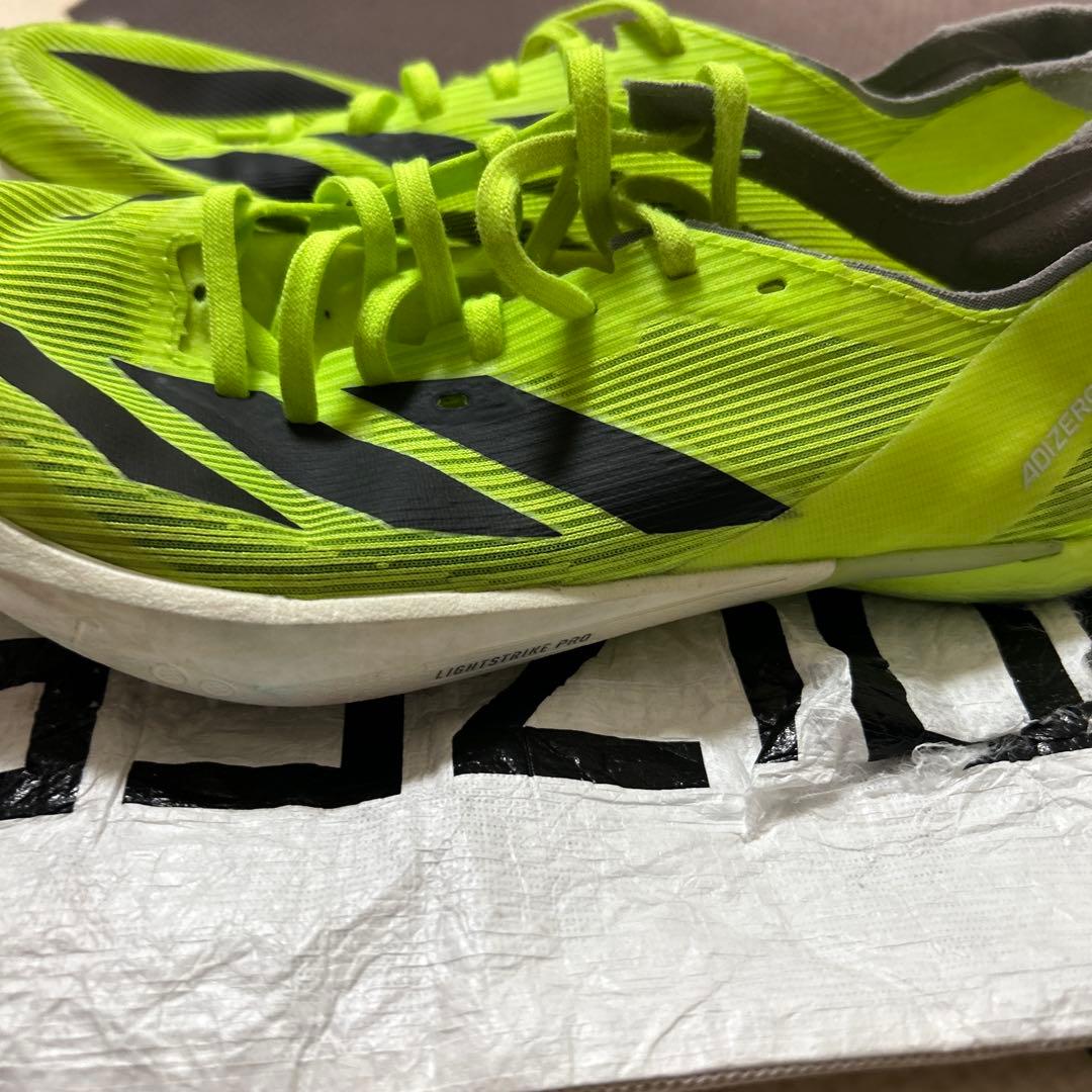 専用　ADIZERO アンビション 蛍光色　24cm