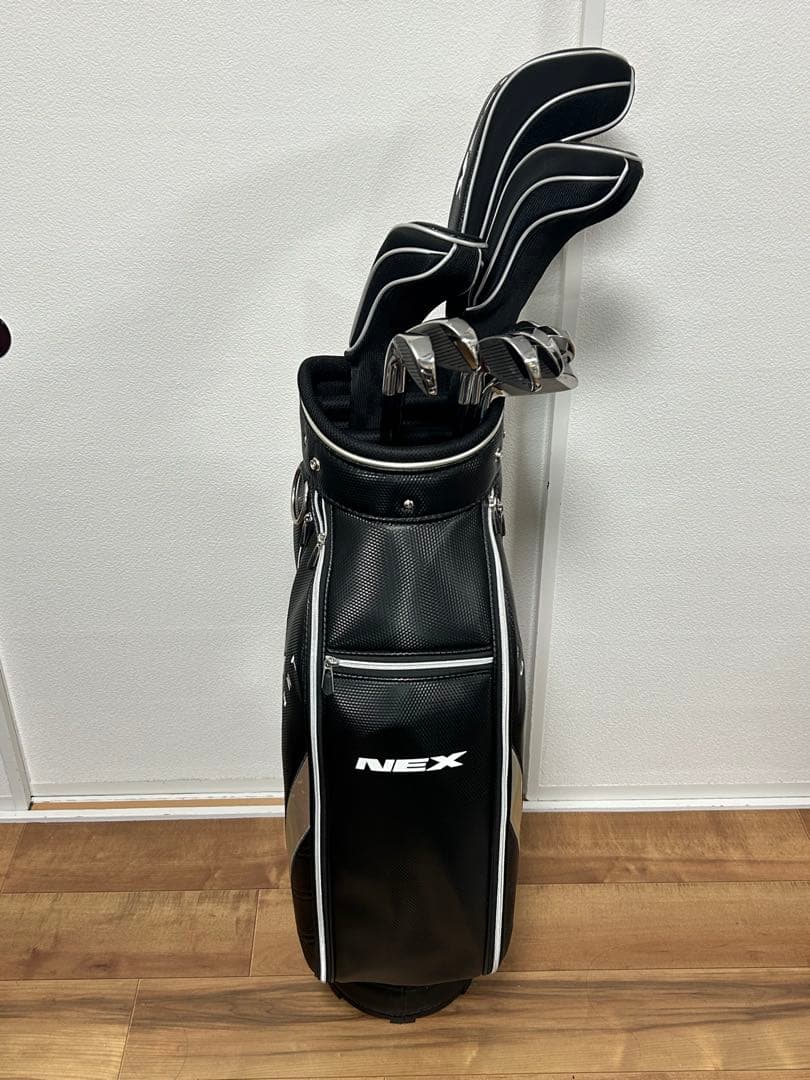 美品　NEX ゴルフバックセット
