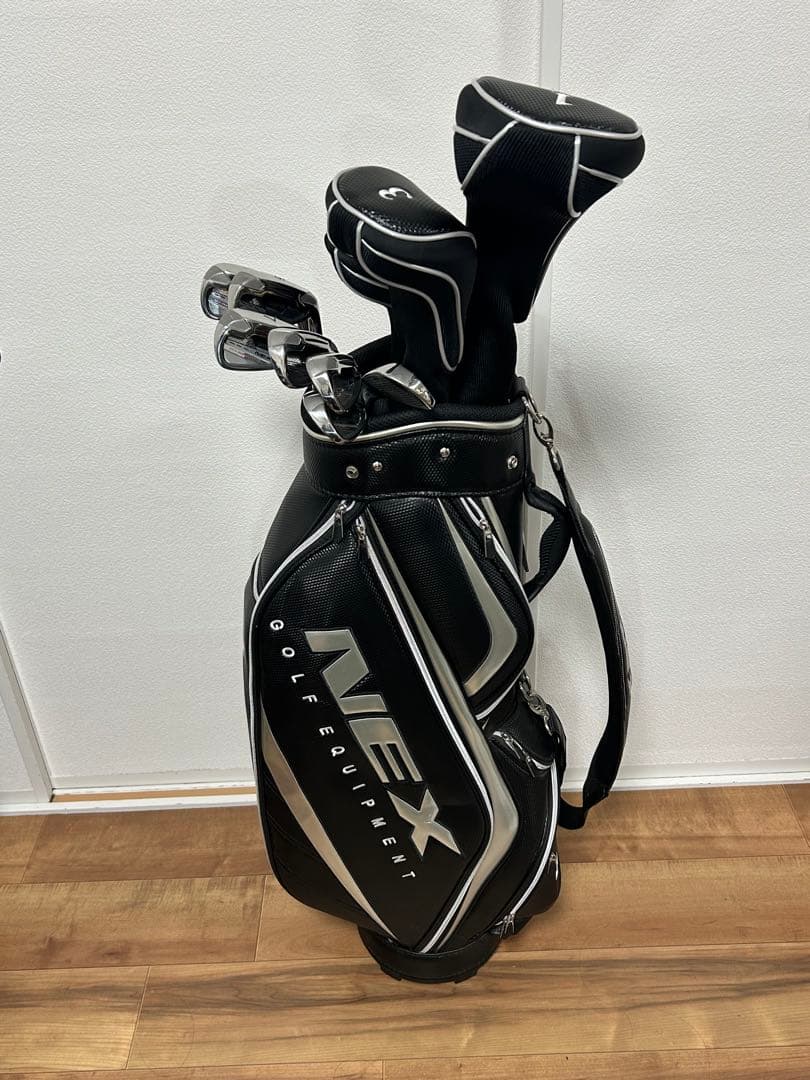 美品　NEX ゴルフバックセット
