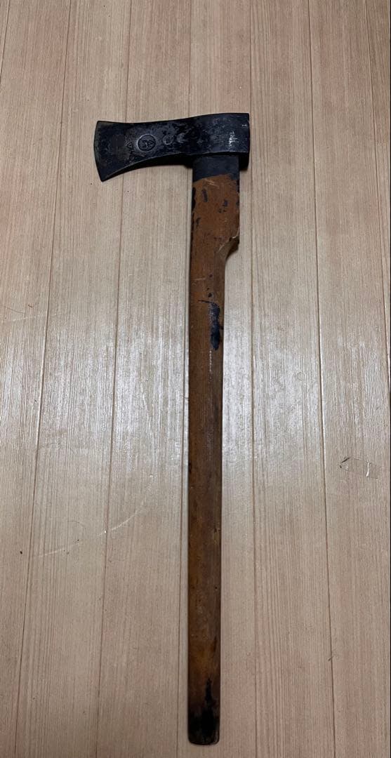 【軍実物】チェコ軍 ロングアックス 78cm 希少刻印 本物 ミリタリー