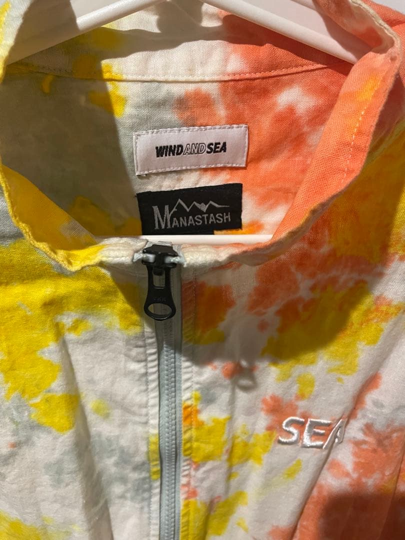 WIND AND SEA ×MANASTASH ウィンドブレーカー L