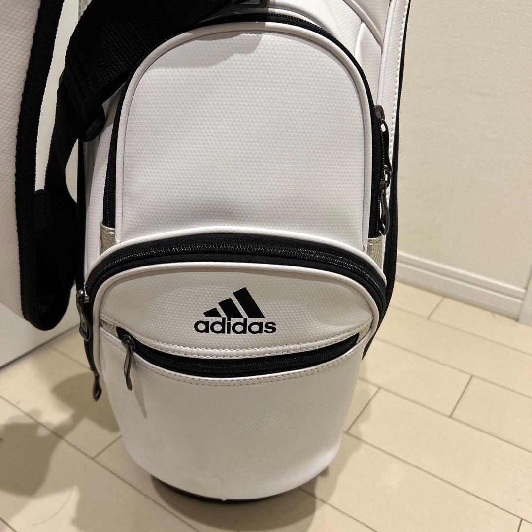 美品！アディダス ゴルフ BG329 キャディバッグ 9.5型 3.4kg