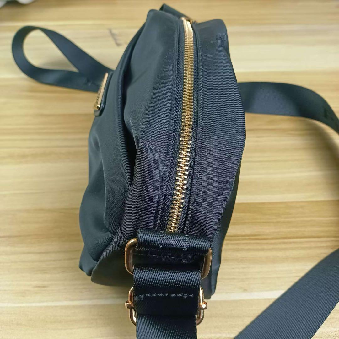 PRADA ノベルティ ブラック ショルダーバック ナイロン prd5