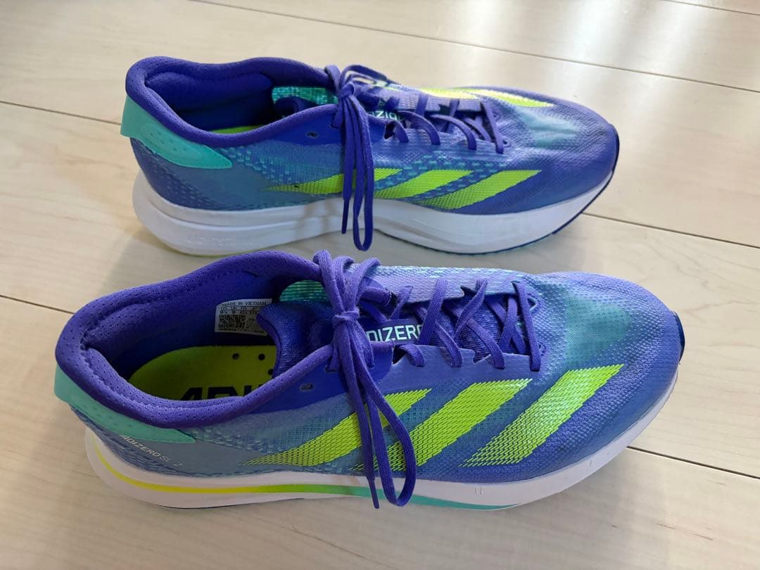 【美品】ADIZERO SL2 アディゼロSL2 27.5cm