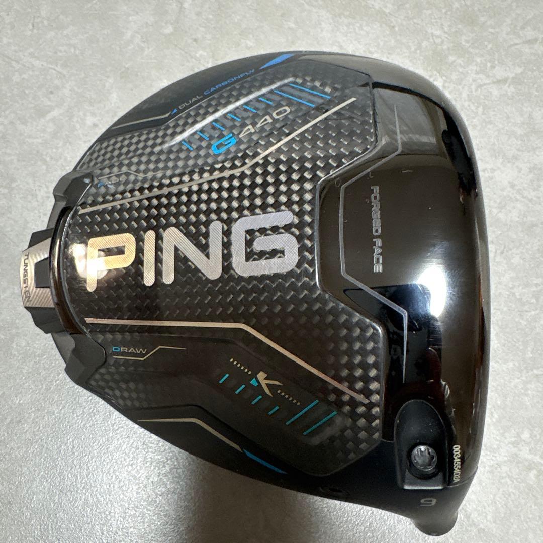 PING G440k ドライバー 9度 ヘッドカバー付き