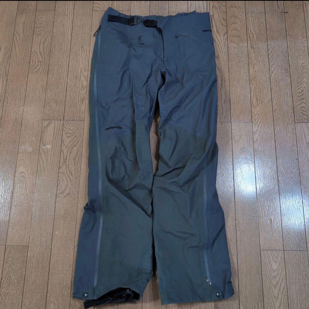 本日まで値下げ！patagonia トリオレットパンツ M グレー　ゴアテックス