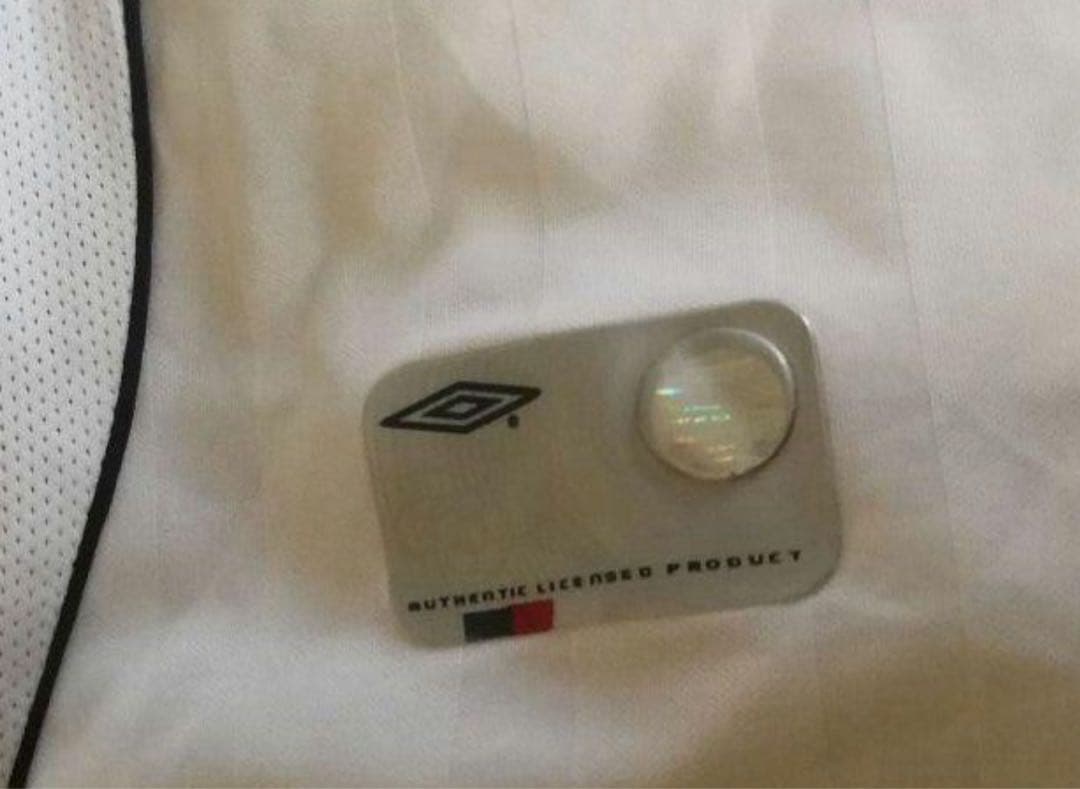 2002 イングランド代表　サッカー　ユニフォーム　アンブロ