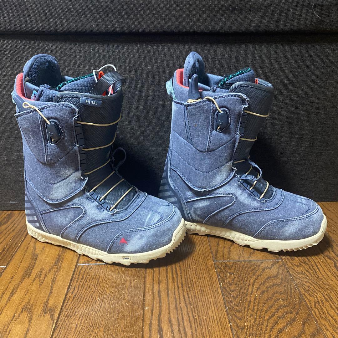 Burton RITUAL デニム風　スノーボード　ブーツ 女性用　24cm