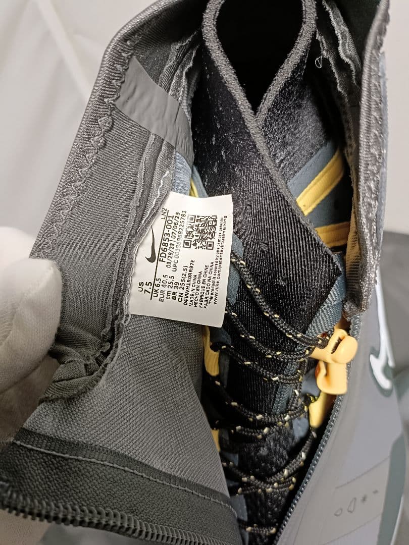 ほぼ新品 25.5 ナイキ エア ズーム インフィニティ シールド ゴルフ 防水