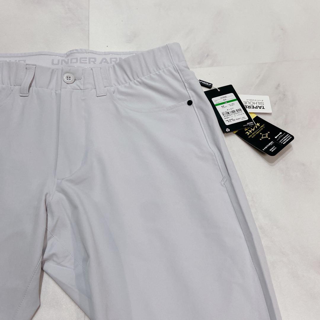 アンダーアーマー ゴルフパンツ 1378342 LG 新品未使用 白