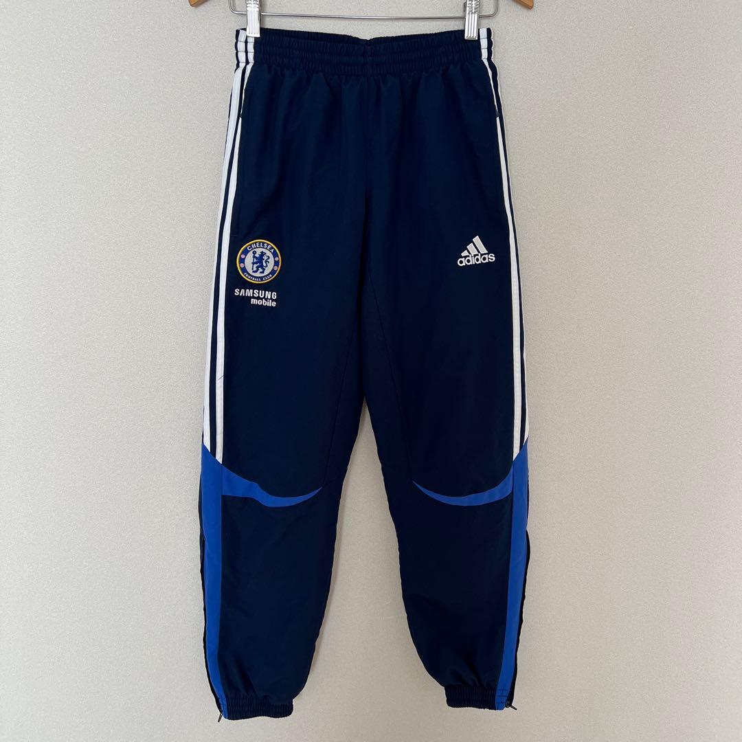 adidas チェルシー　ナイロンジャージセットアップ　プレミアリーグ　Ｍ