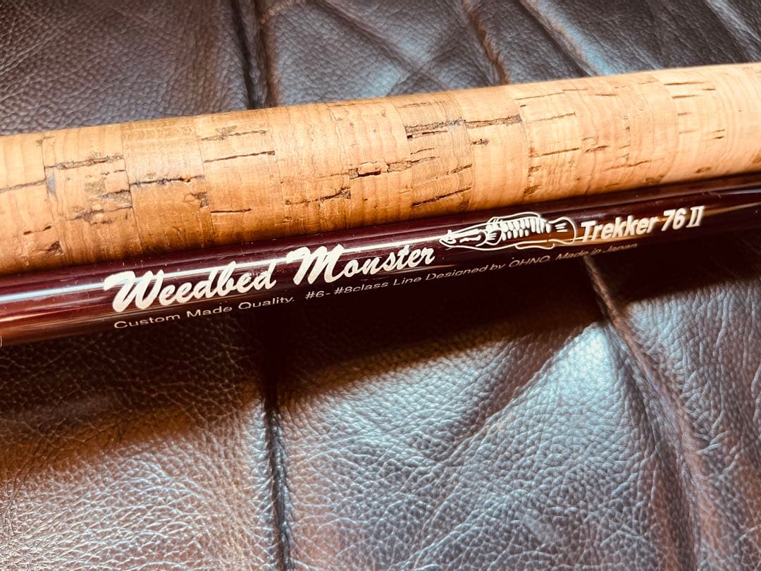 雷魚ロッド　ウィードモンスター　trekker76Ⅱ