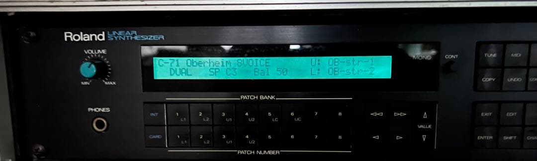 Roland D-550リニアシンセサイザー音源モジュール