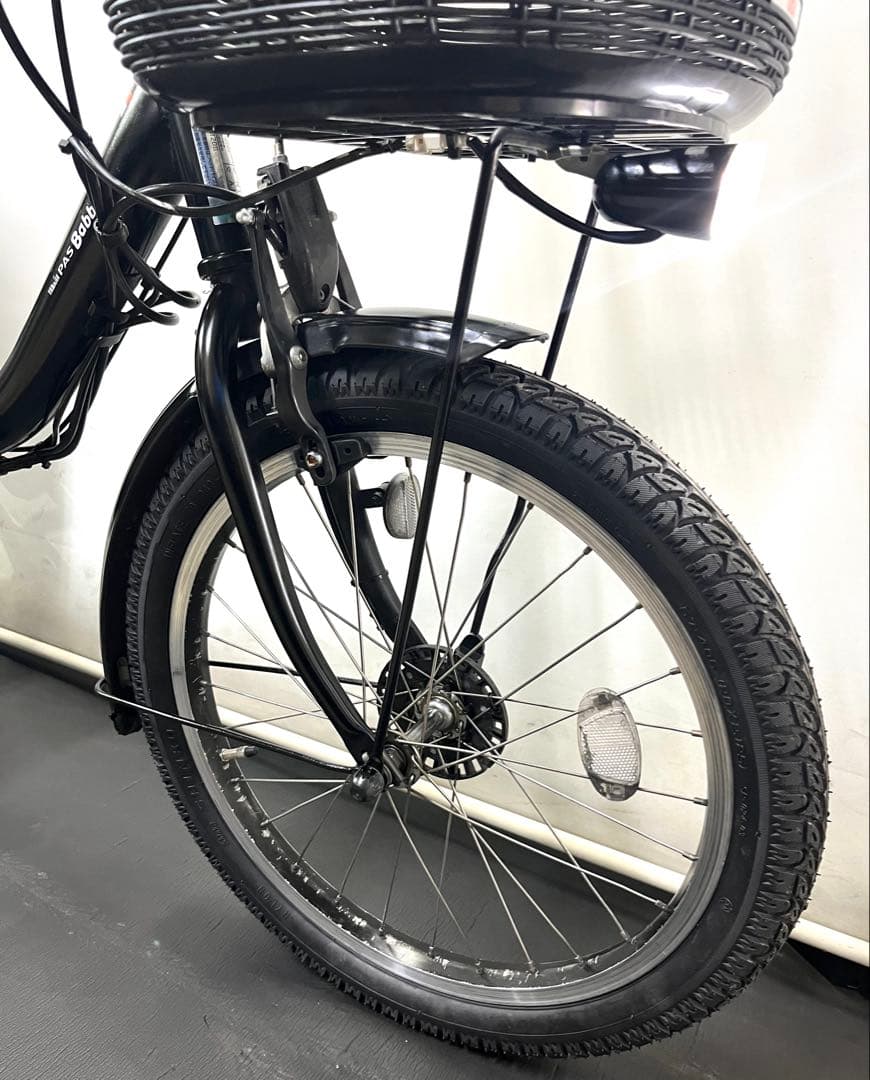 1年保証 送料無料　ヤマハ　パスバビー　20インチ 黒色　電動アシスト自転車