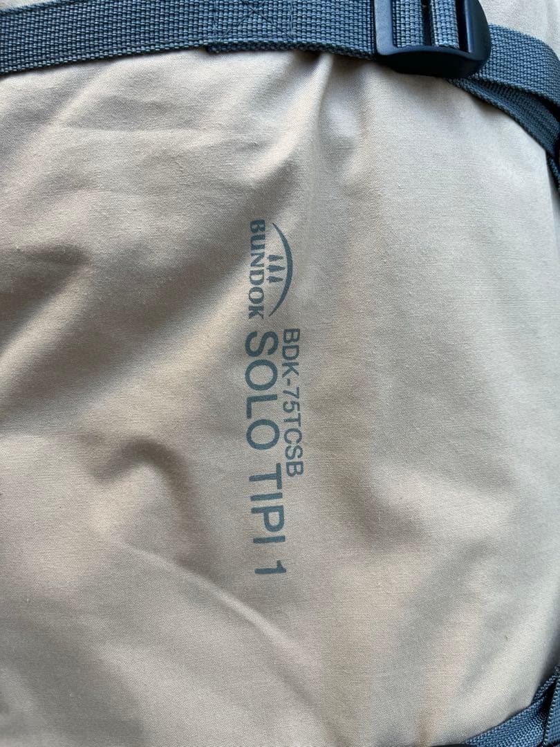BUNDOK ソロティピー1TC サンドベージュ　バンドック