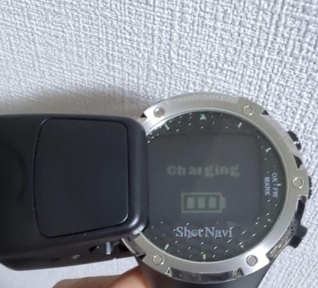 ショットナビ W1-FW 美品 箱 取説 充電器セット