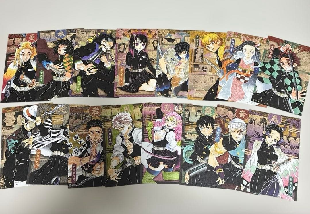 7冊セット　鬼滅の刃　20巻　特装版　謹製絵葉書　追憶　ポストカード全16種