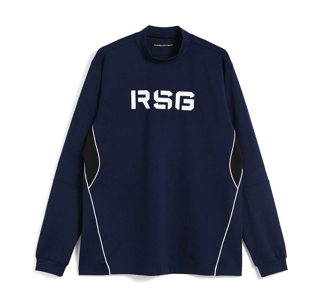 RSB ネイビー ラッセルノ　Russeluno 7 XXL モックネック