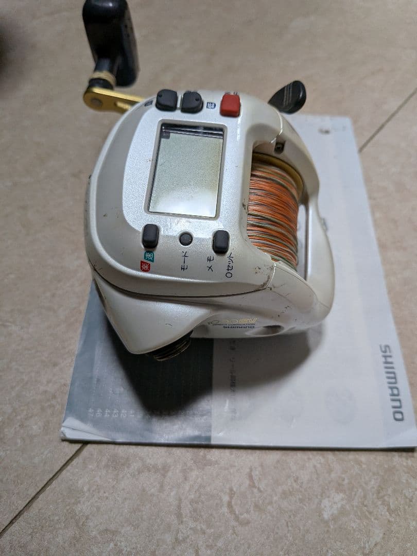 SHIMANO 電動丸 1000EV 動作未確認（過去動作OK）接続部腐食あり