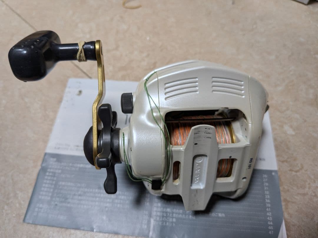 SHIMANO 電動丸 1000EV 動作未確認（過去動作OK）接続部腐食あり