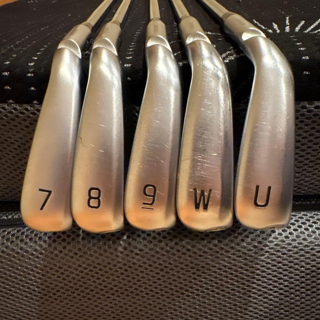 PING i530 アイアン5本セット　7,8,9,w,u