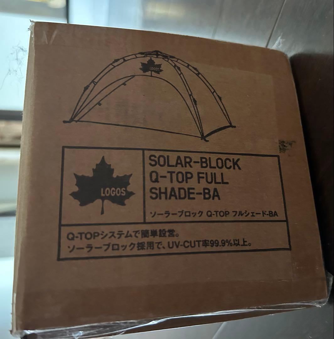 テント・タープ LOGOS SOLAR-BLOCK Q-TOP FULL SHADE-BA