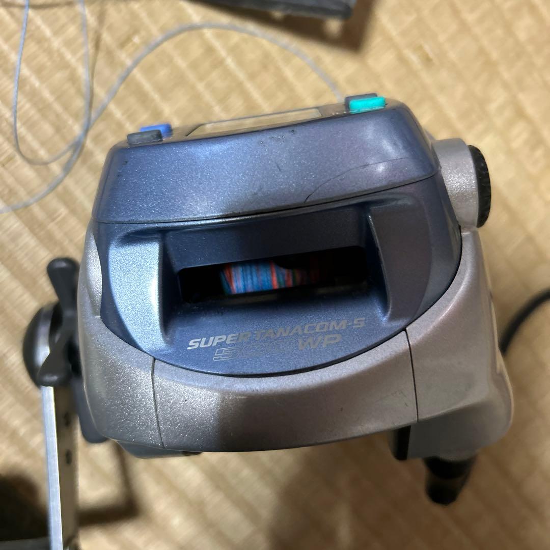 ち*様 SUPER タナコン500WP自動巻きダイワ　部品取りパーツ付き