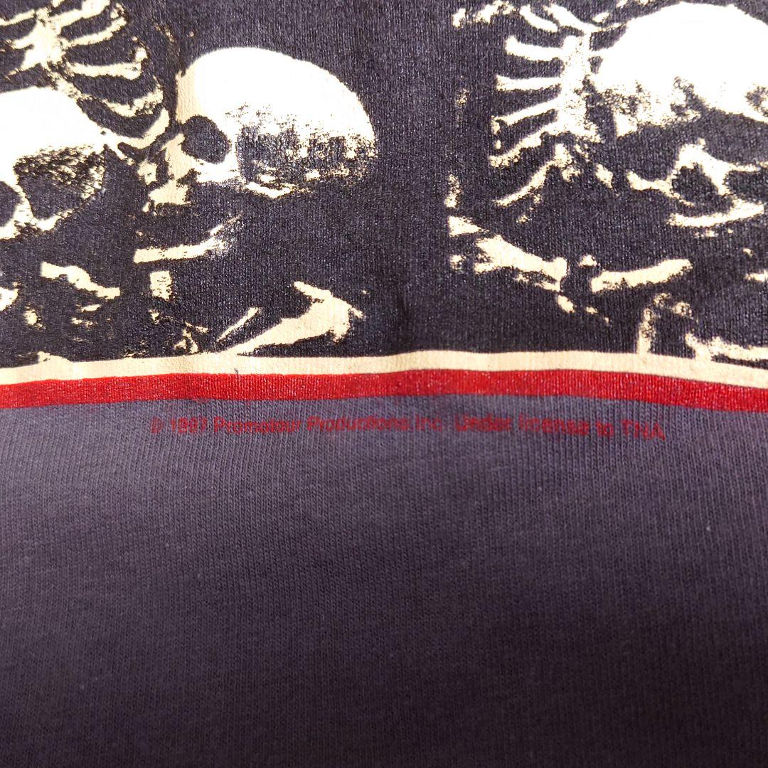 90s THE ROLLING STONES Skull Tシャツ