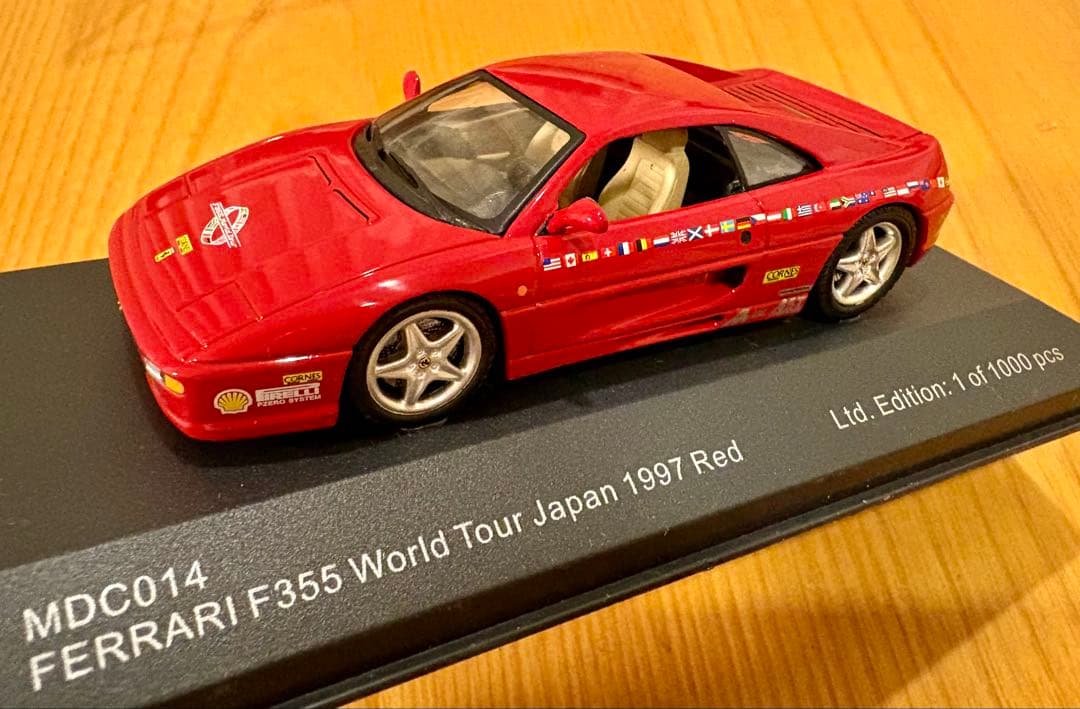 【ixo】FERRARI F355 World Tour 1997