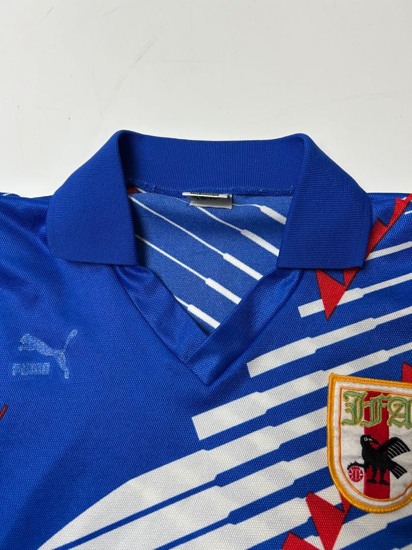 Puma サッカー日本代表　ドーハの悲劇　ユニフォーム　半袖　ブルー