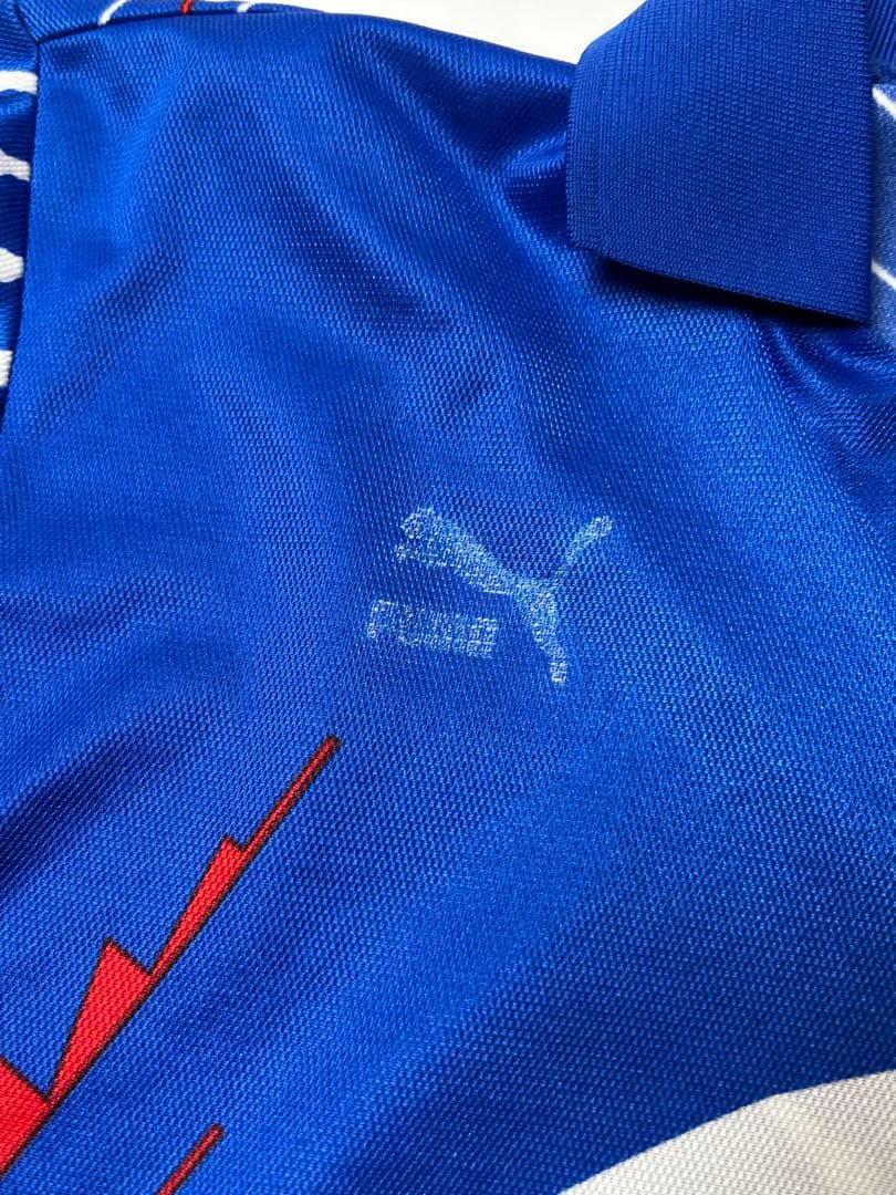 Puma サッカー日本代表　ドーハの悲劇　ユニフォーム　半袖　ブルー