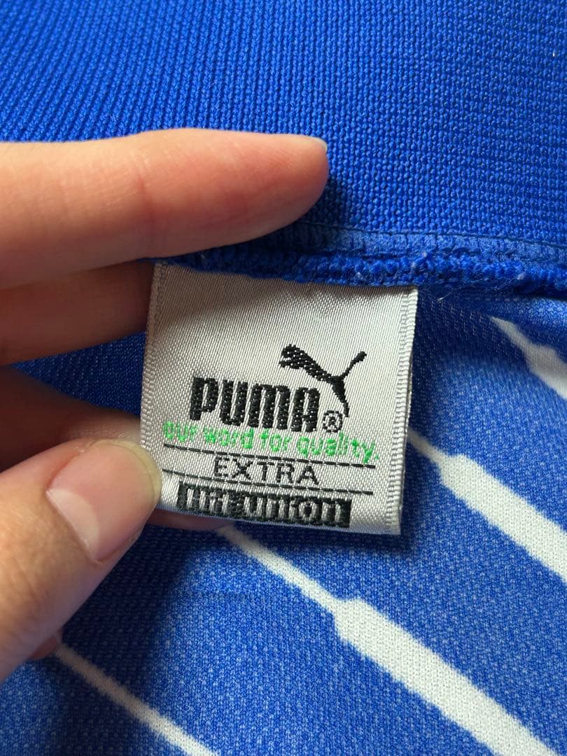Puma サッカー日本代表　ドーハの悲劇　ユニフォーム　半袖　ブルー