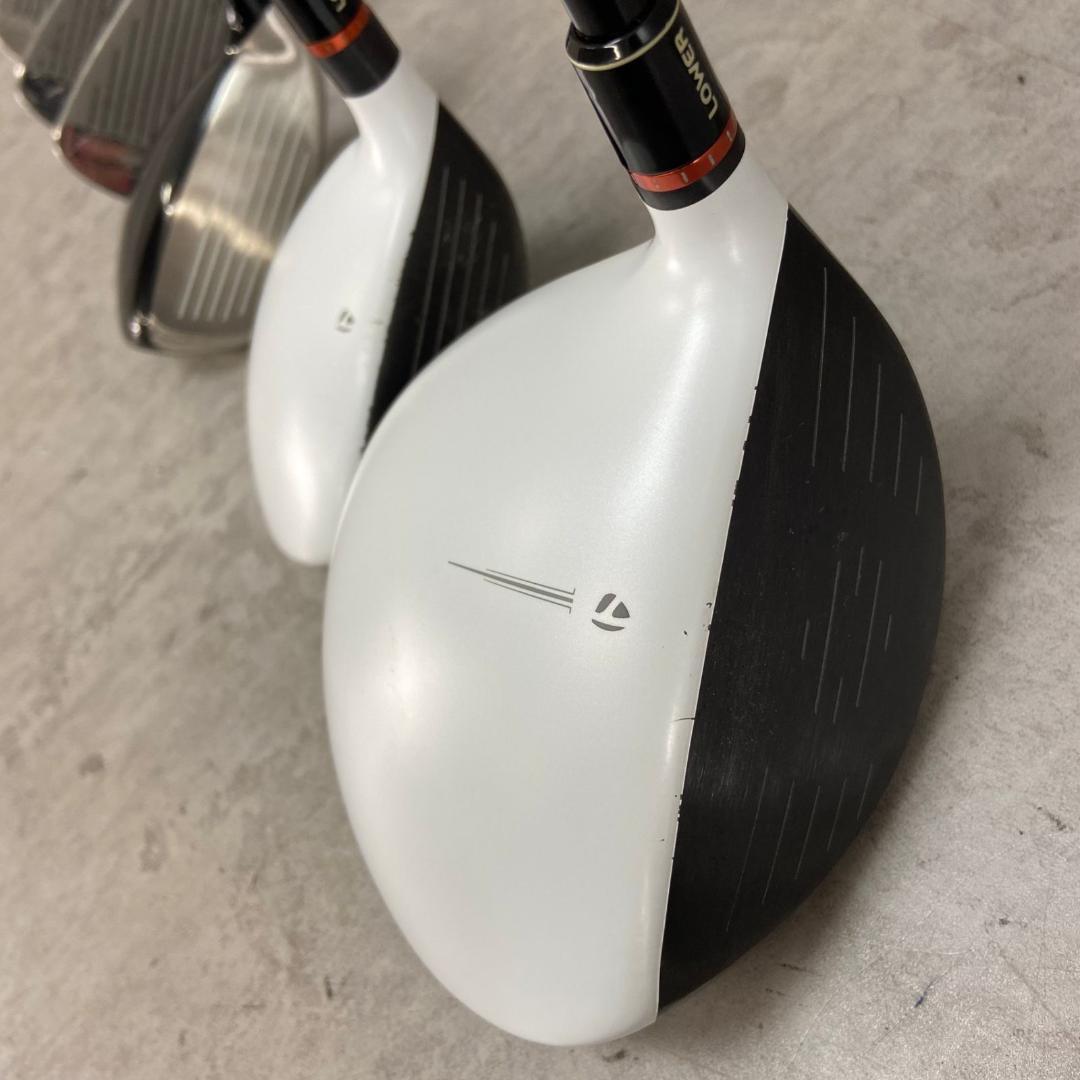 テーラーメイド　ミズノ　メンズゴルフ14本セット　右利き用　キャディバッグ